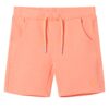 Kindershorts met trekkoord 92 neonoranje