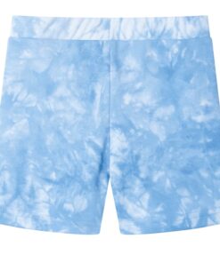 Kindershorts met trekkoord 92 zachtblauw