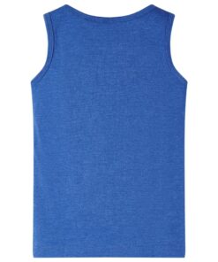 Kindertopje 104 gemêleerd blauw