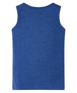 Kindertopje 104 gemêleerd donkerblauw