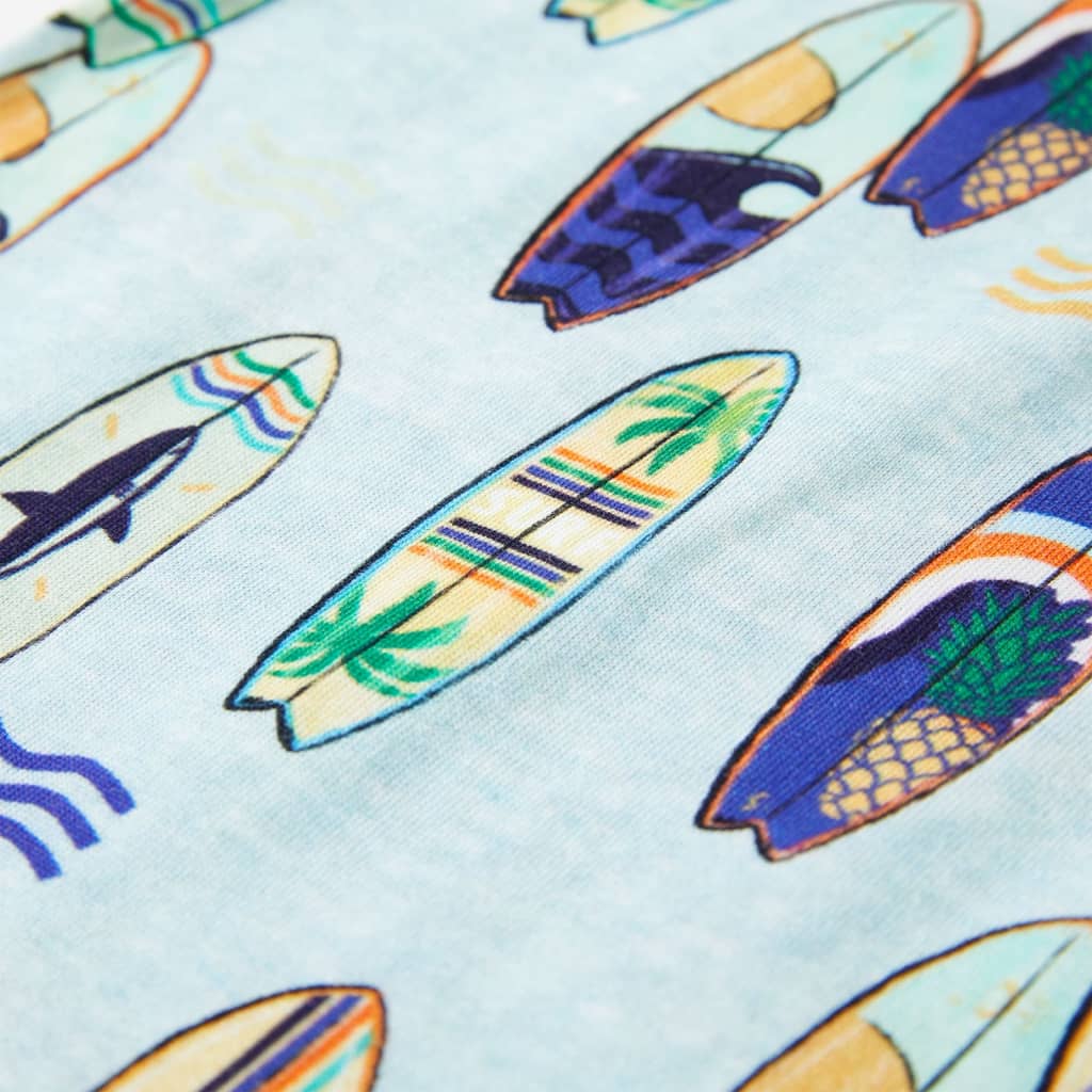 Kindertopje 104 gemêleerd zachtblauw - Image 7