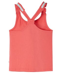 Kindertopje 104 koraalkleurig