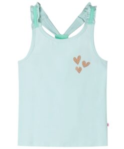 Kindertopje 104 lichtmintkleurig