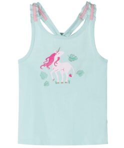 Kindertopje 104 lichtmintkleurig