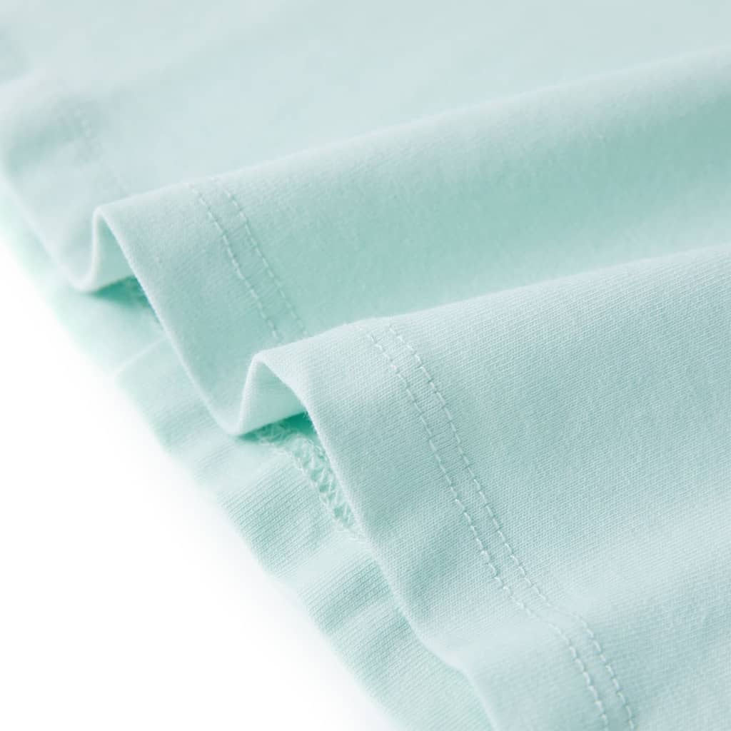 Kindertopje 116 lichtmintkleurig - Image 5