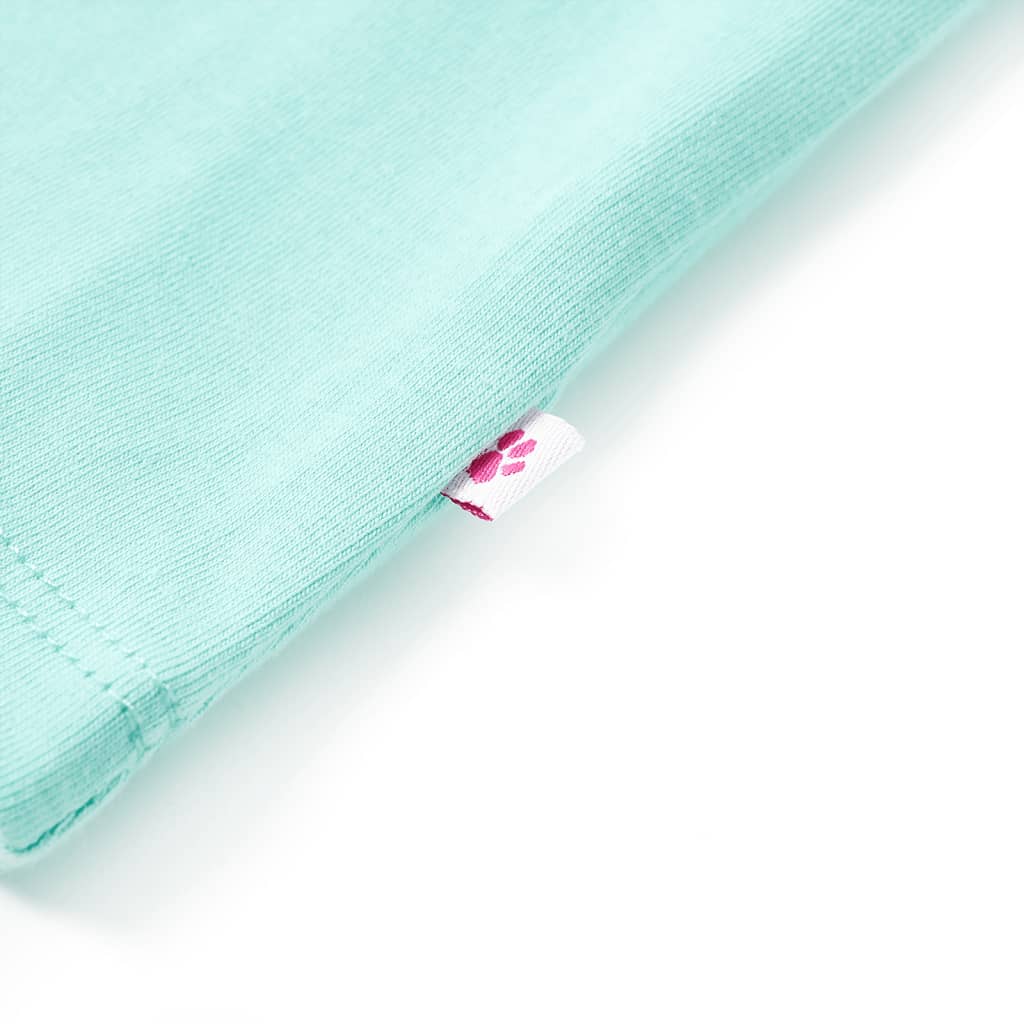 Kindertopje 116 lichtmintkleurig - Image 5