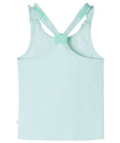 Kindertopje 128 lichtmintkleurig