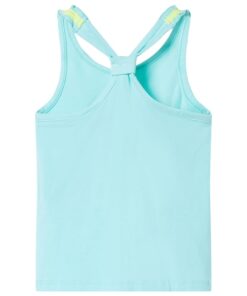 Kindertopje 128 lichtmintkleurig