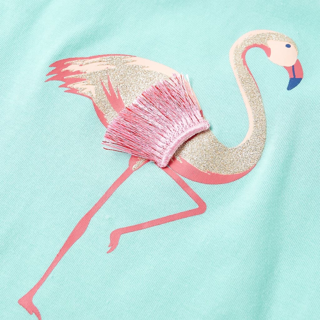 Kindertopje 128 lichtmintkleurig - Image 4