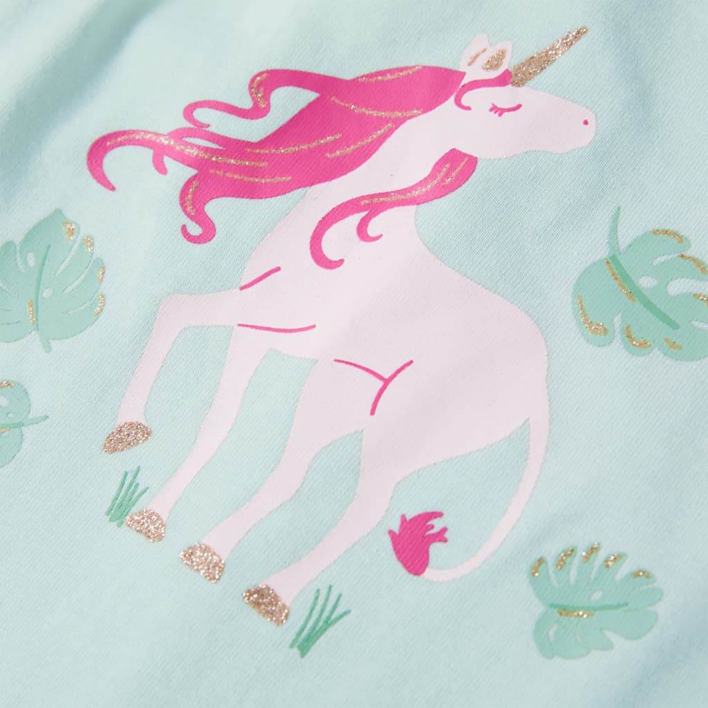 Kindertopje 128 lichtmintkleurig - Image 7