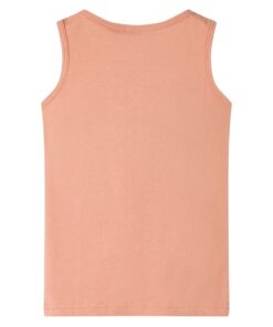 Kindertopje 128 lichtoranje