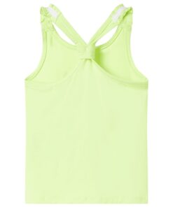 Kindertopje 128 neongeel