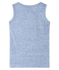 Kindertopje 140 gemêleerd blauw