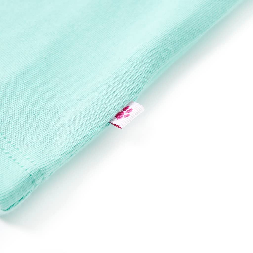 Kindertopje 140 lichtmintkleurig - Image 5