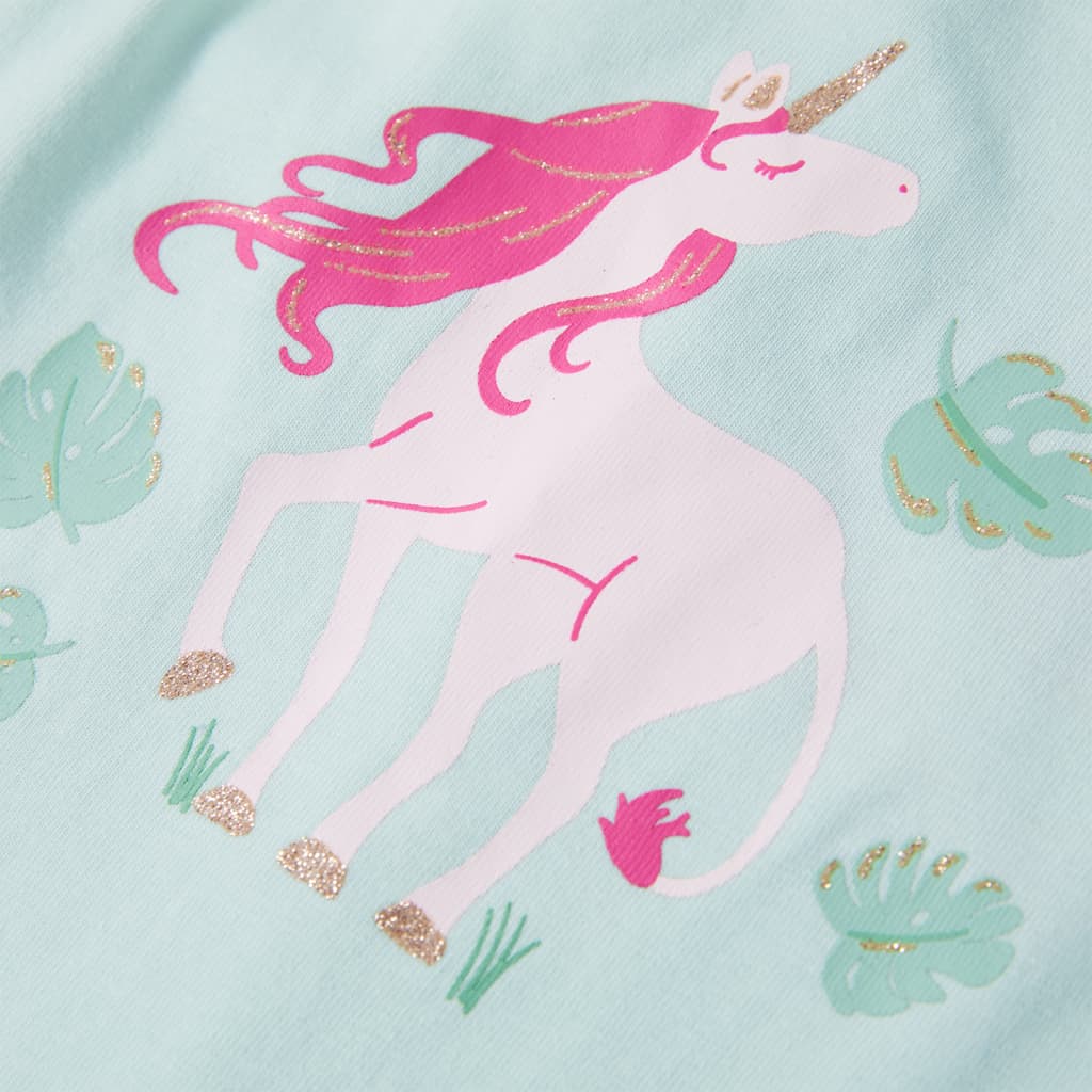 Kindertopje 140 lichtmintkleurig - Image 7