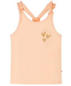 Kindertopje 140 lichtoranje