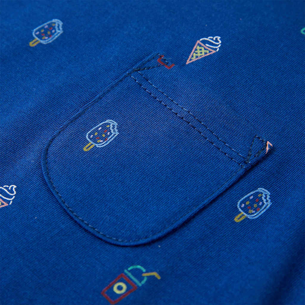 Kindertopje 92 donkerblauw - Image 4