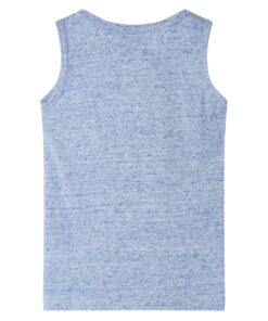 Kindertopje 92 gemêleerd blauw