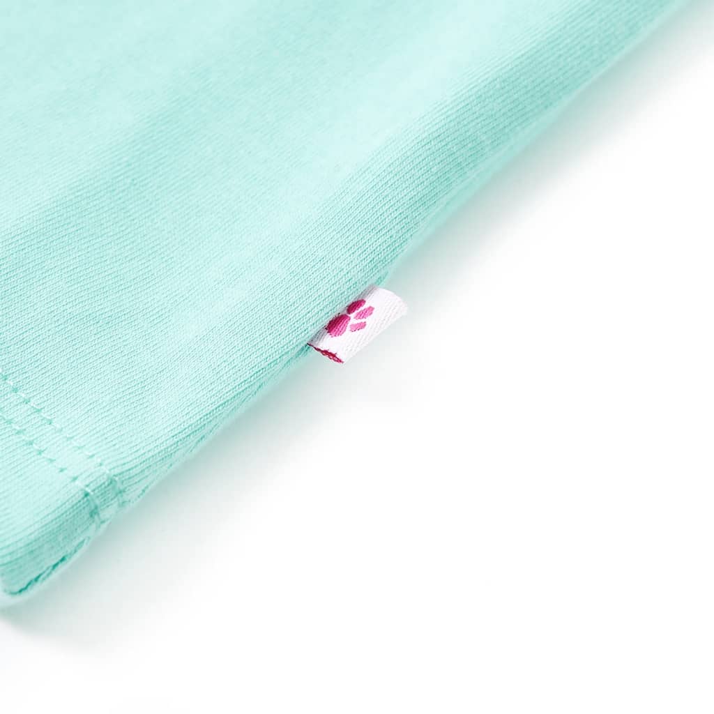 Kindertopje 92 lichtmintkleurig - Image 5