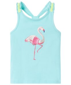 Kindertopje 92 lichtmintkleurig