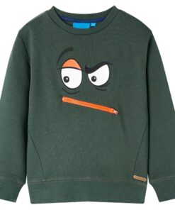 Kindertrui 104 donkergroen