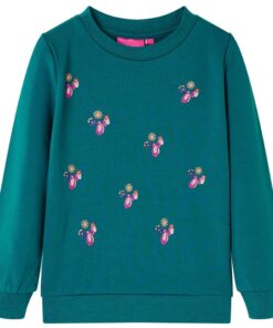 Kindertrui 104 donkergroen