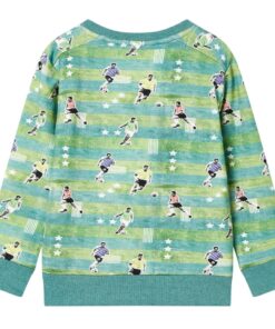 Kindertrui 104 gemêleerd lichtgroen