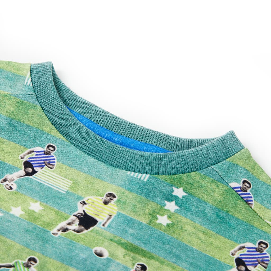 Kindertrui 104 gemêleerd lichtgroen - Image 3