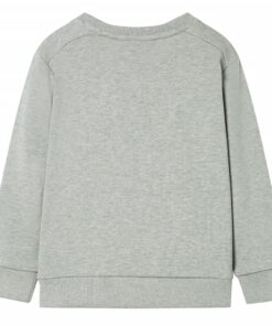 Kindertrui 104 gemêleerd lichtkaki