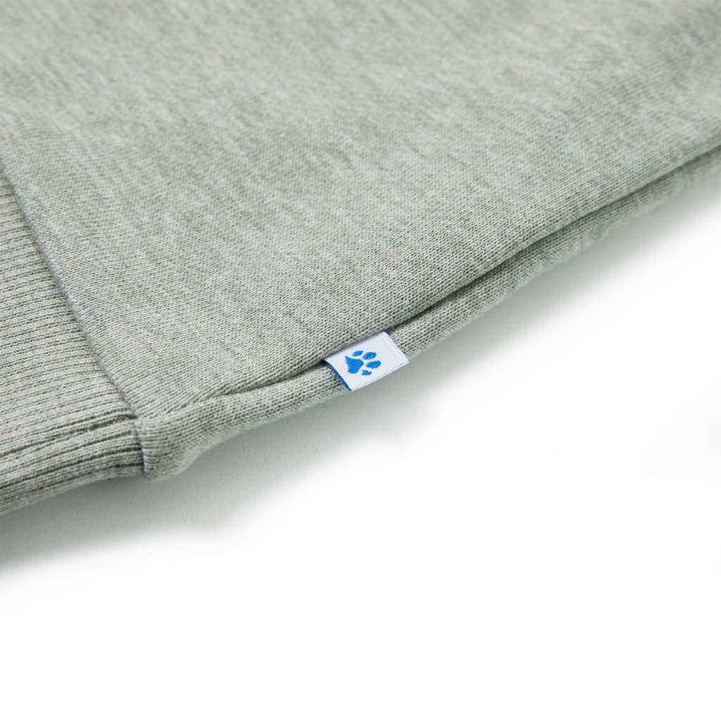 Kindertrui 104 gemêleerd lichtkaki - Image 5