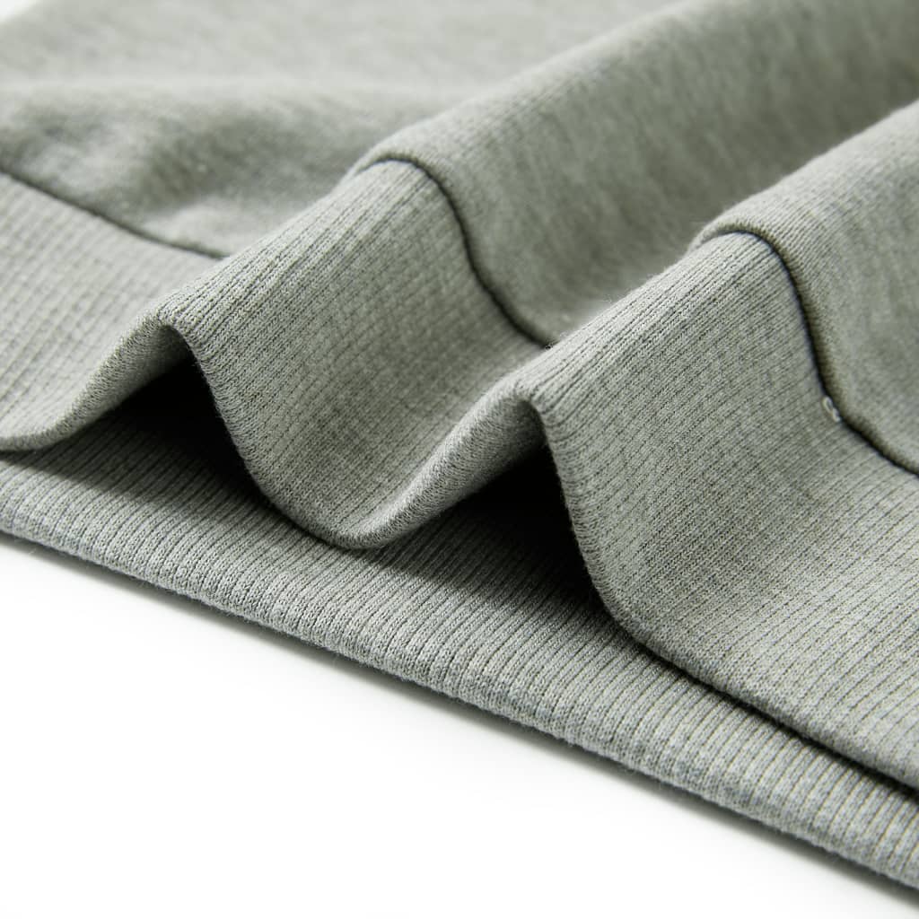 Kindertrui 104 gemêleerd lichtkaki - Image 6