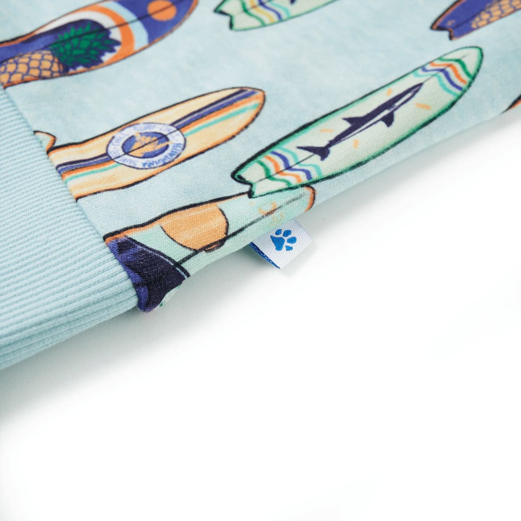 Kindertrui 104 gemêleerd zachtblauw - Image 5