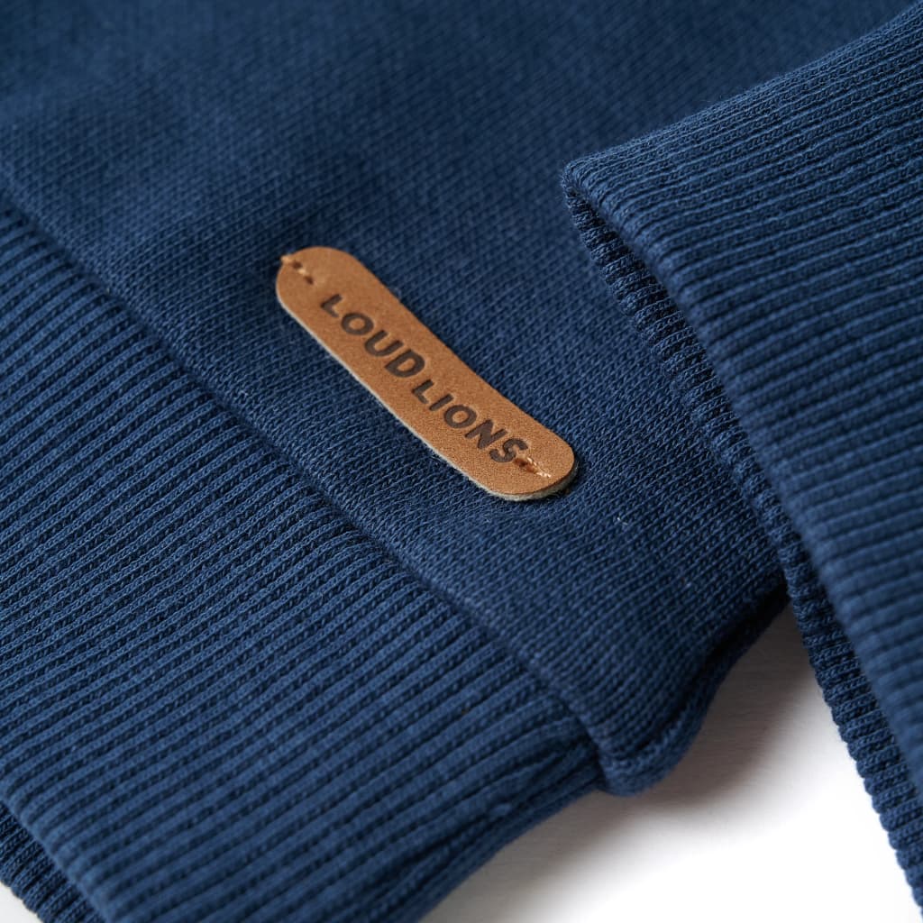 Kindertrui 104 indigo-blauw - Image 5