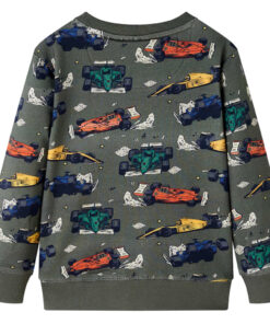 Kindertrui 104 kakikleurig