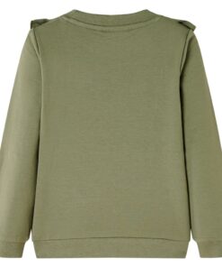 Kindertrui 104 kakikleurig