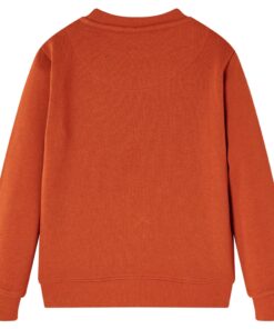 Kindertrui 104 lichtroestkleurig