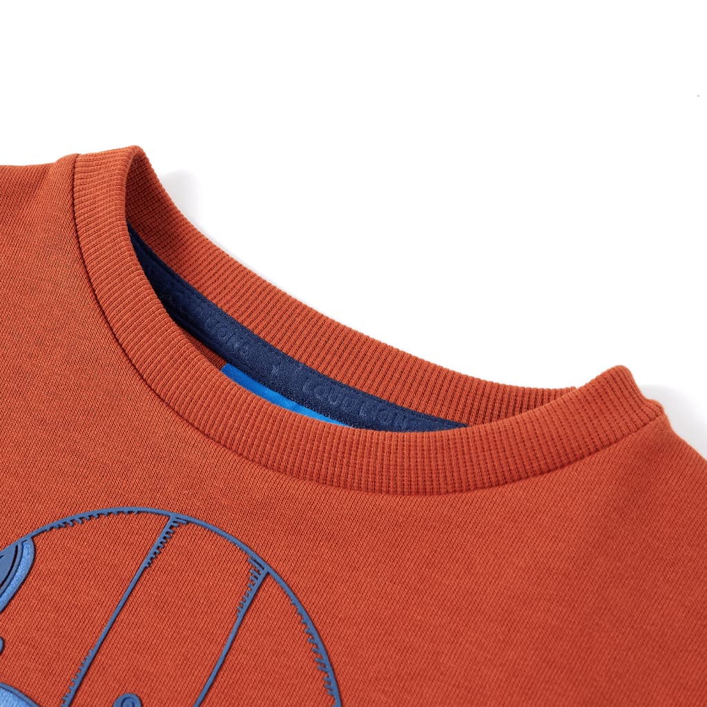 Kindertrui 104 lichtroestkleurig - Image 3