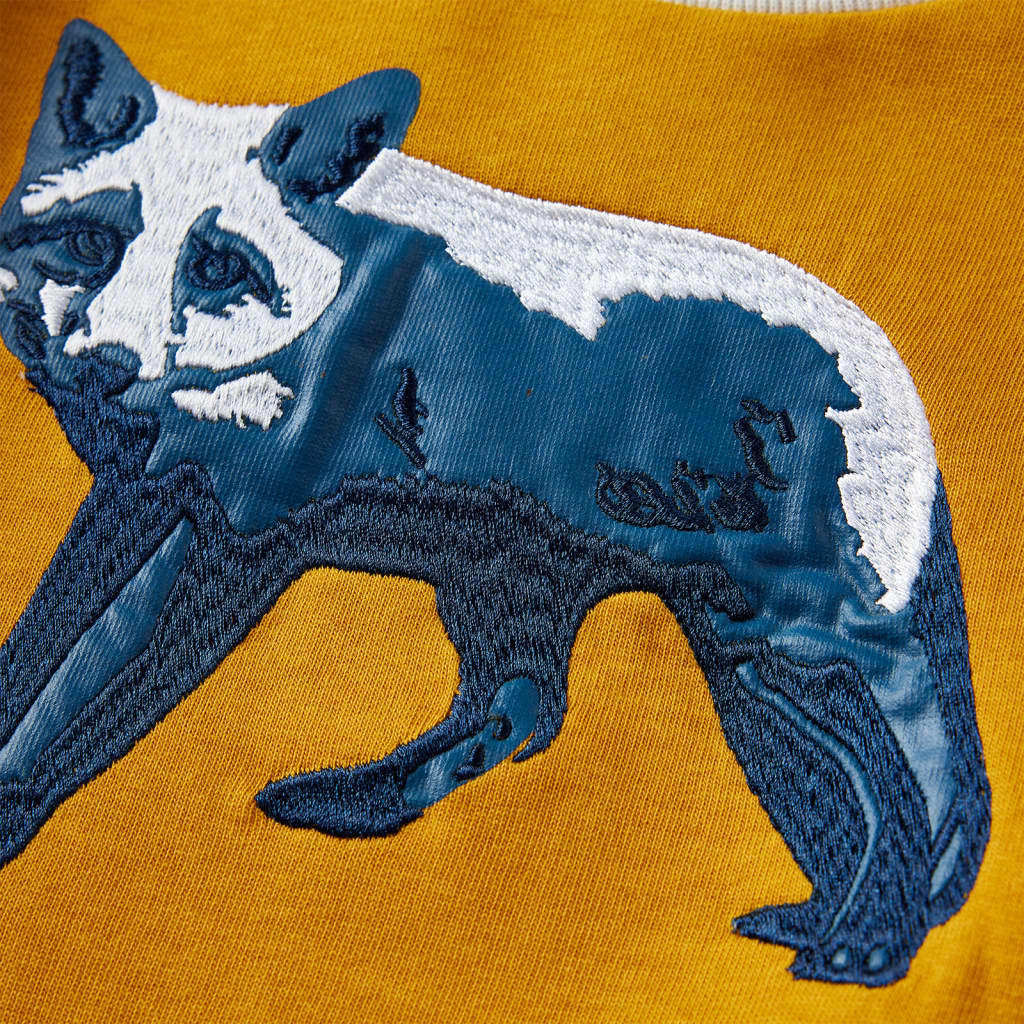 Kindertrui 104 okerkleurig - Image 4