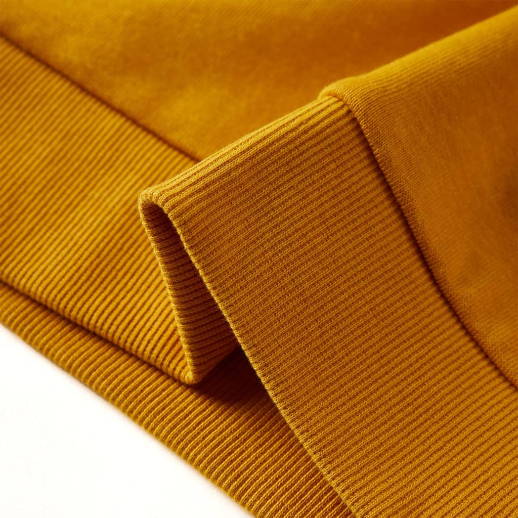 Kindertrui 104 okerkleurig - Image 6