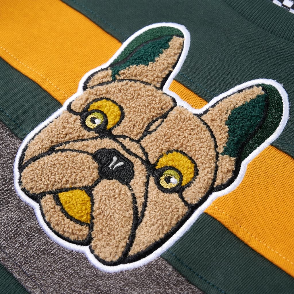 Kindertrui 116 donkergroen - Image 4