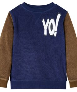 Kindertrui 116 donkermarineblauw