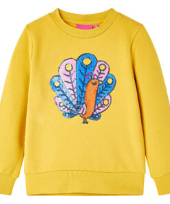 Kindertrui 116 donkerokerkleurig