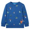 Kindertrui 116 gemêleerd donkerblauw