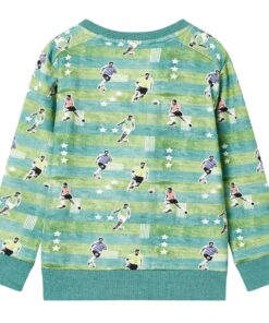 Kindertrui 116 gemêleerd lichtblauw