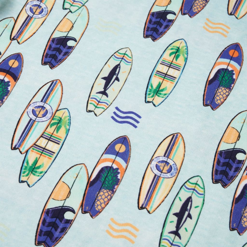 Kindertrui 116 gemêleerd zachtblauw - Image 4