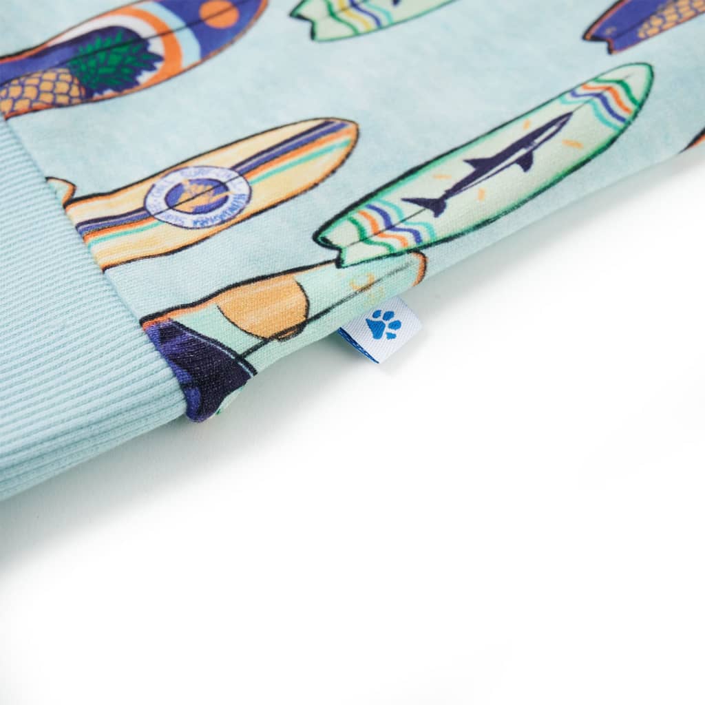 Kindertrui 116 gemêleerd zachtblauw - Image 5