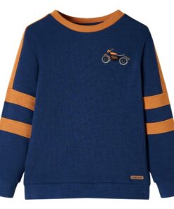 Kindertrui 116 indigo-blauw