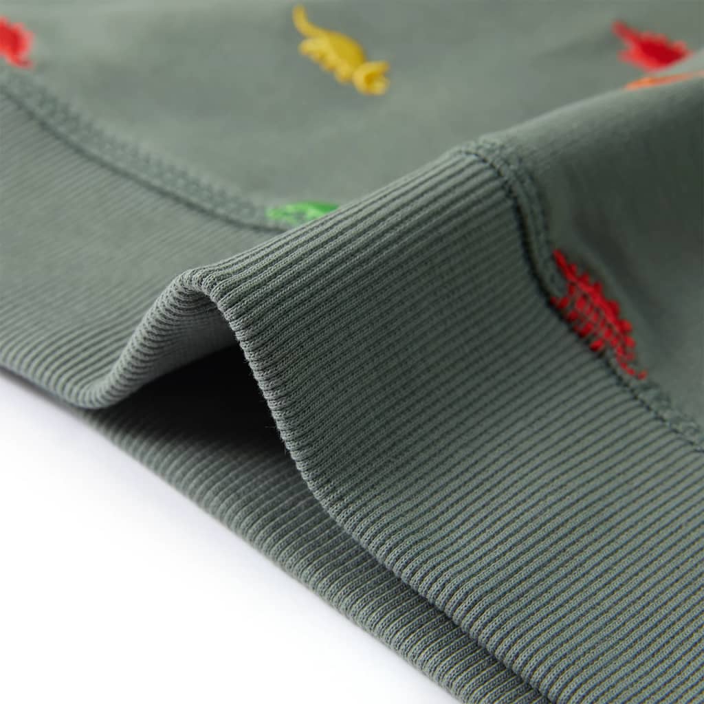 Kindertrui 116 kakikleurig - Image 6