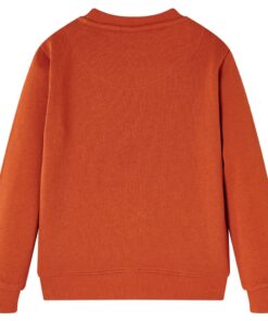 Kindertrui 116 lichtroestkleurig