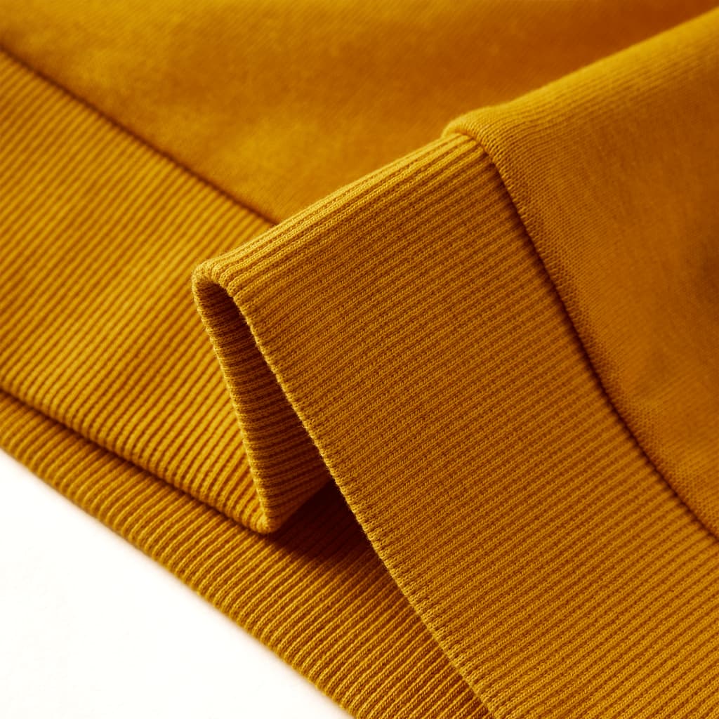 Kindertrui 116 okerkleurig - Image 6